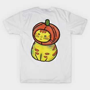 Pumpkin cat T-Shirt